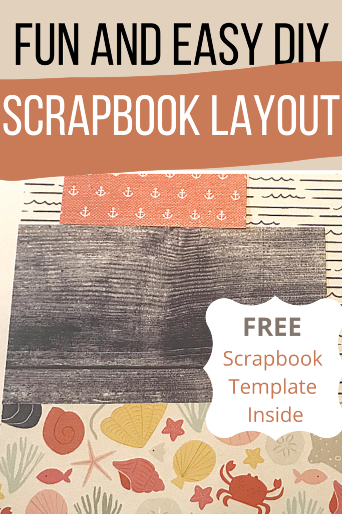 Fun and Easy DIY Scrapbook Layout