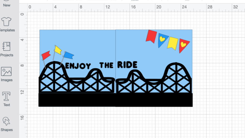 amusement park drawit yourself paper