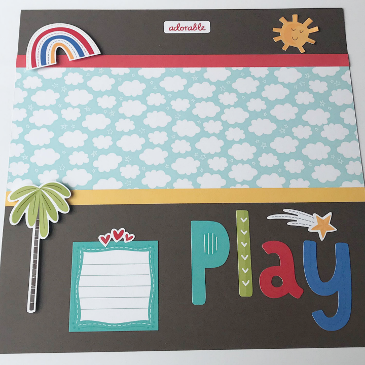 3 Easy Kids Scrapbook Pages (with Sketches) - Sunflower Paper Crafts