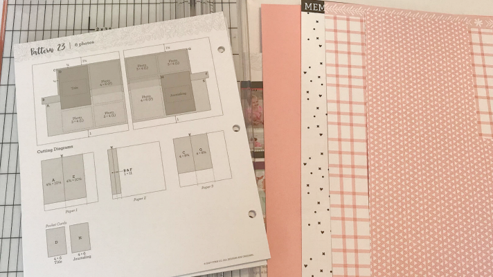 Use the scrapbook sketches to make your scrapbook pages