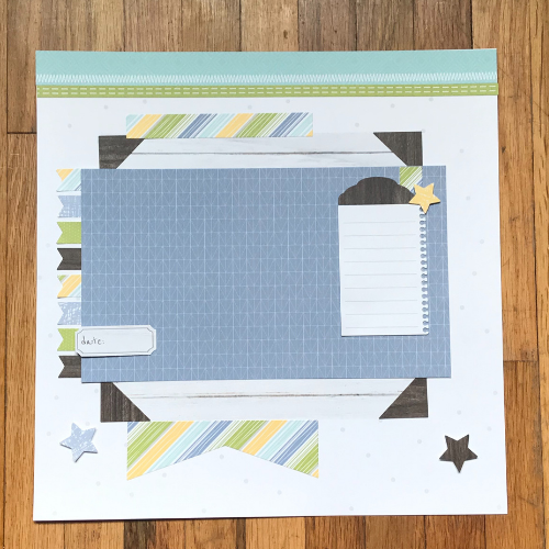 easy scrapbook kit with instructions to use 