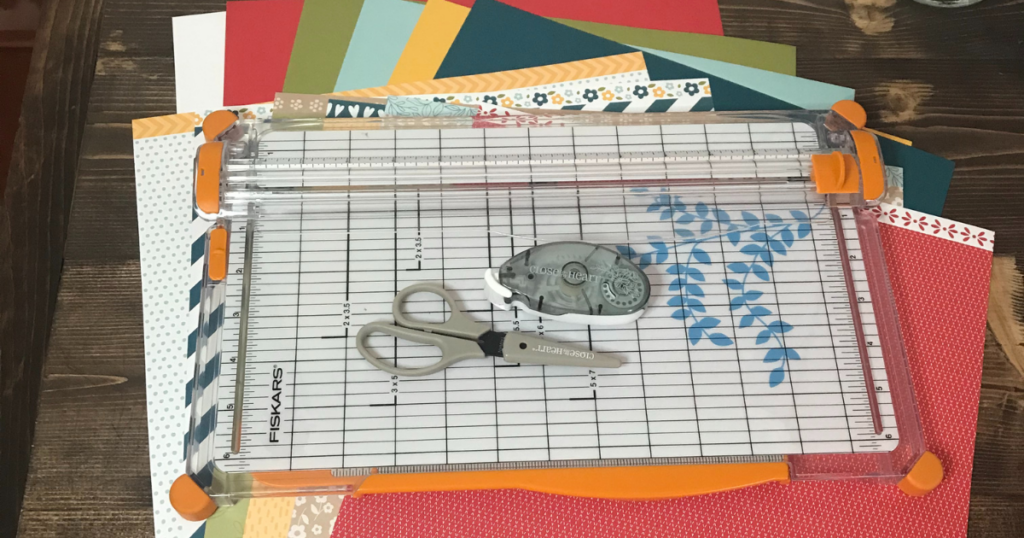 Basic supplies you need to start scrapbooking