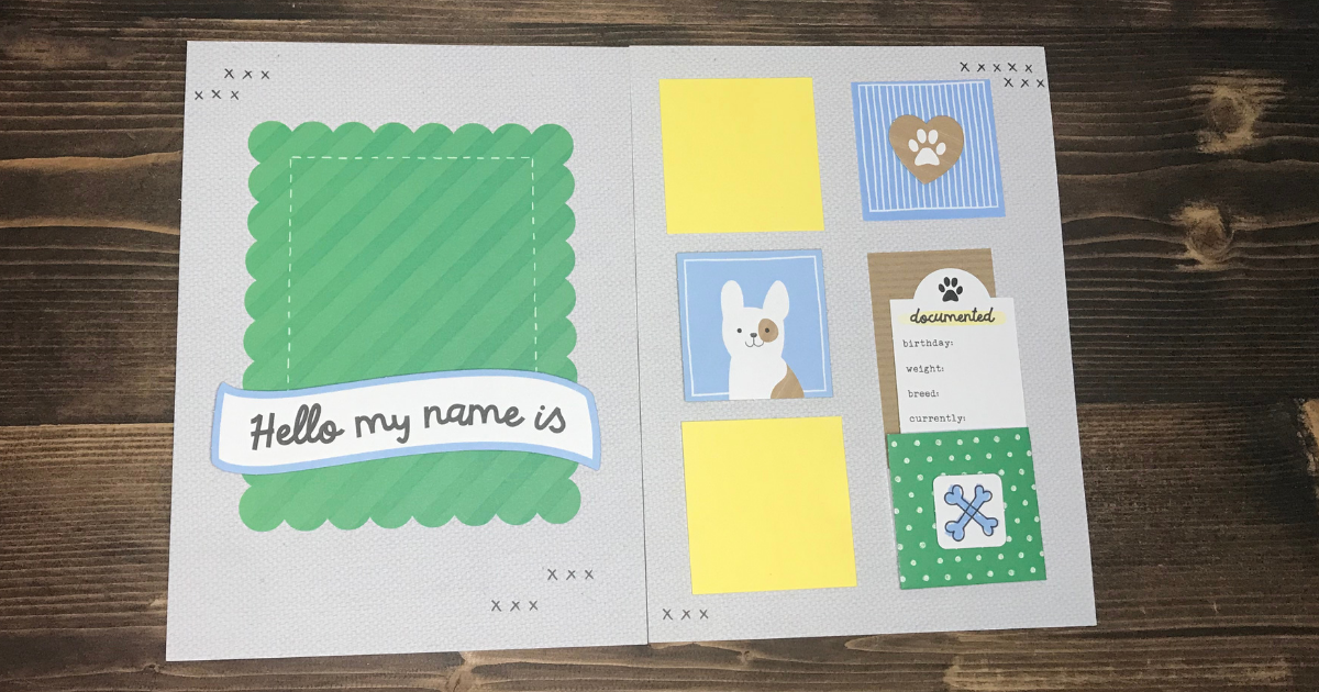 Pet Scrapbook Page Ideas