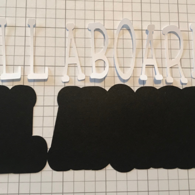 Offset Text in Cricut Design Space for Scrapbook Page Titles