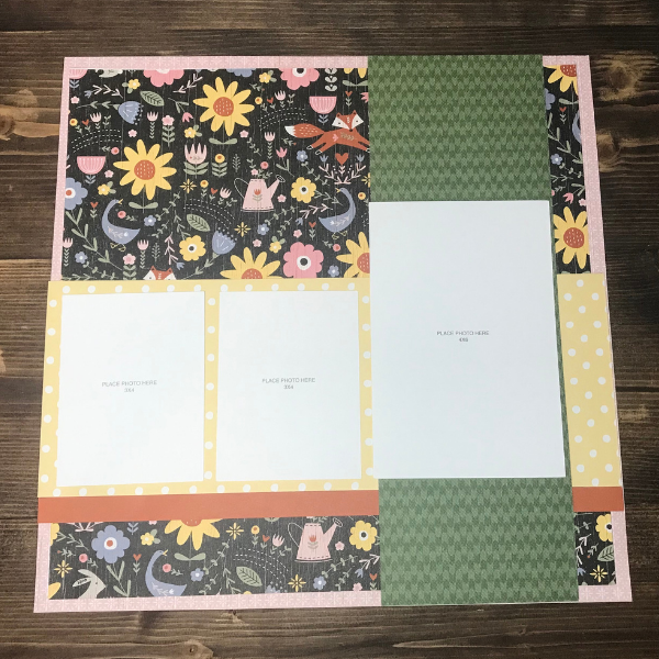 simple scrapbook ideas for beginners of how to lay out photos