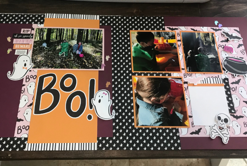 11 Cute Halloween Scrapbook Ideas