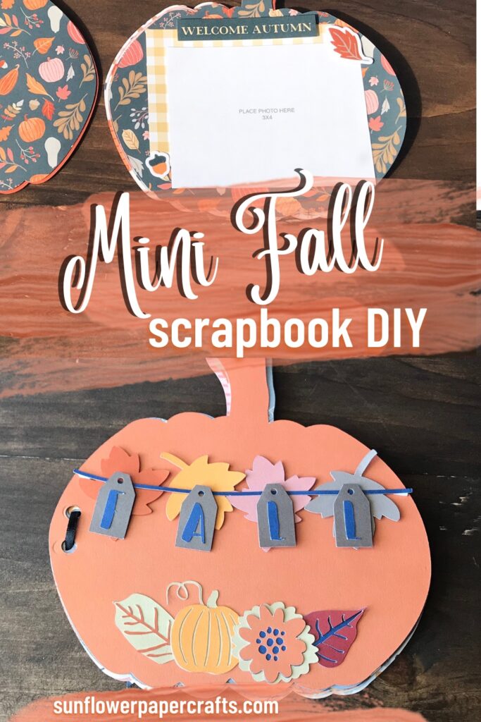 Mini Fall Scrapbook DIY