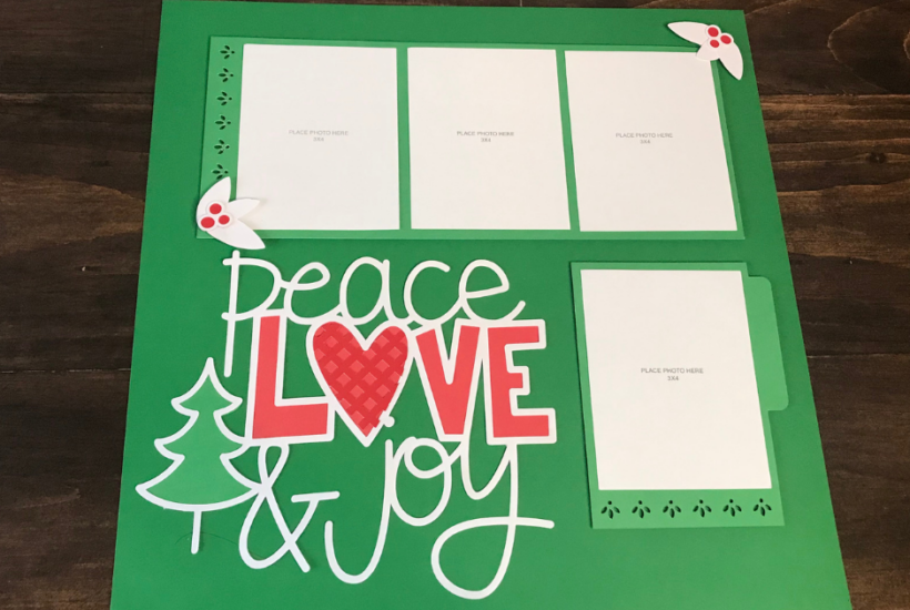 4 Cricut Christmas Scrapbook Pages- You Must See