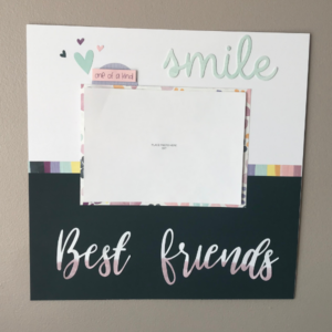 Fun scrapbook ideas for best friends layout