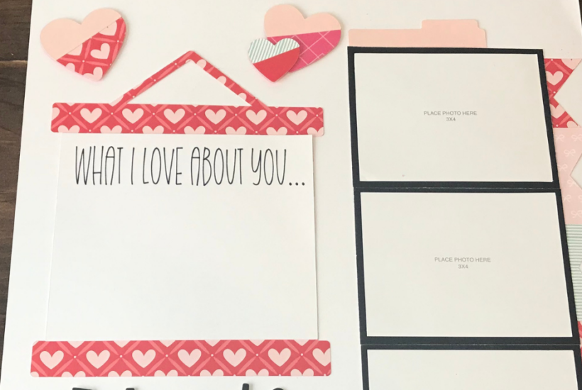 5 Cute Couples Scrapbook Page Ideas