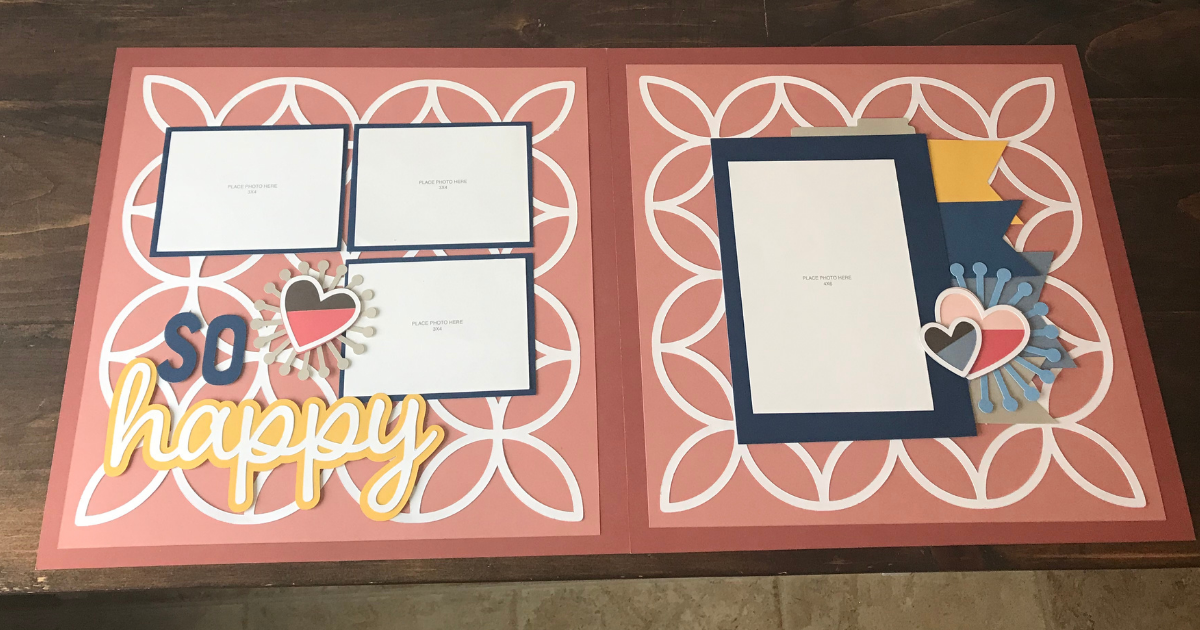 So happy couples scrapbook page ideas