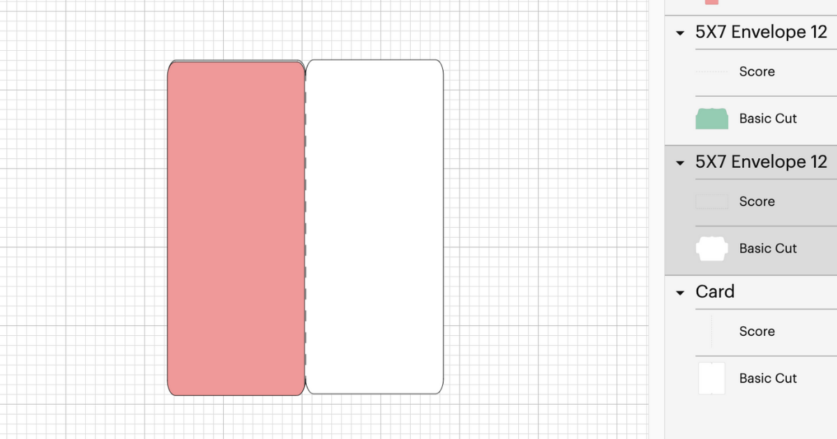 Create a decorative base layer for the slim line card