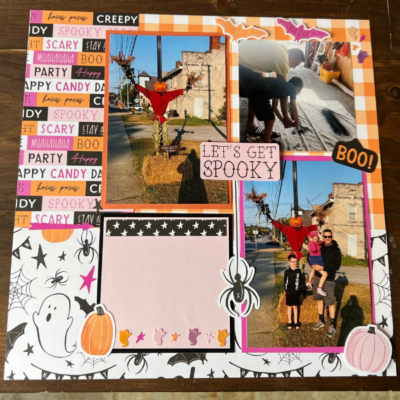 Make this Easy Scrapbook Layout for Beginners in 15 Minutes