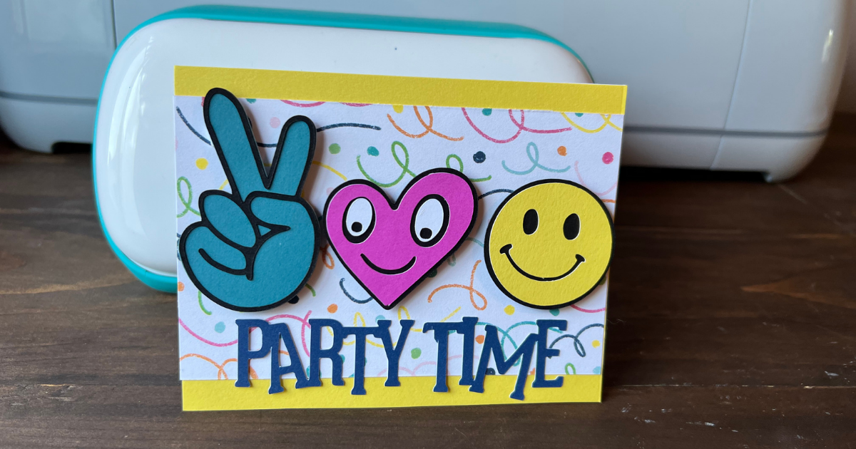 Cute Party Time Birthday Card