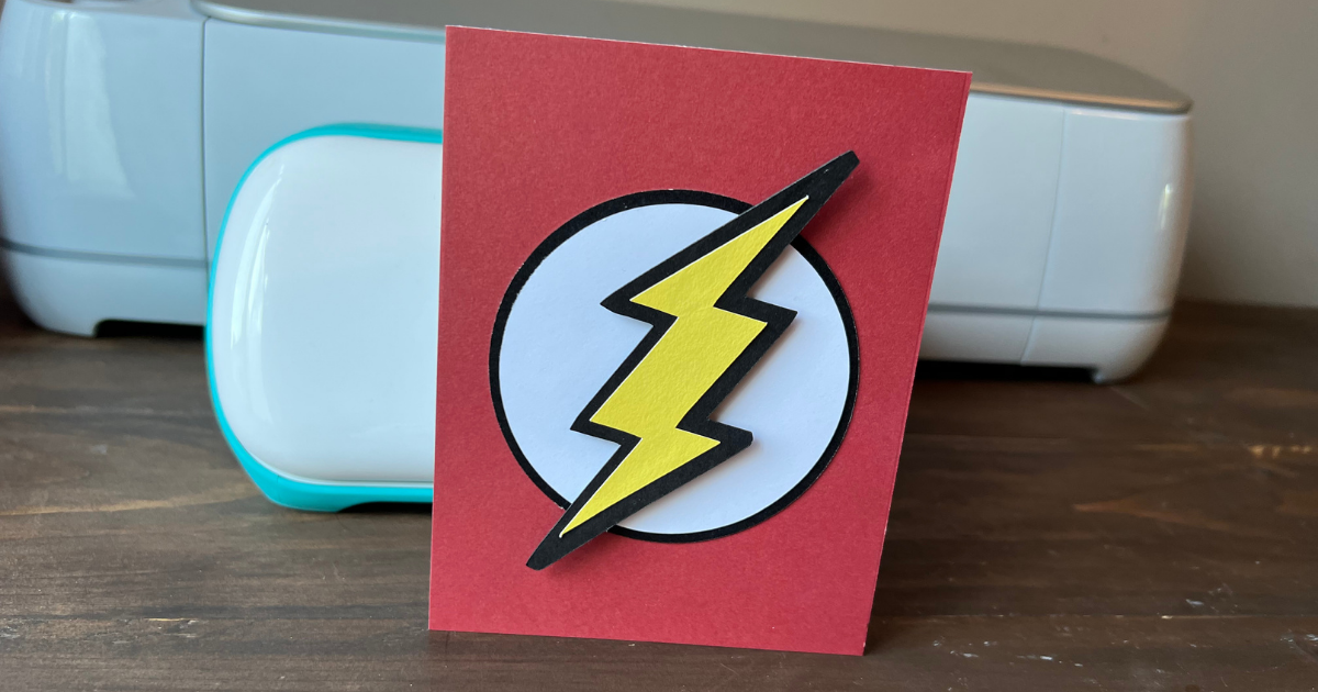 Flash Birthday Card with Cricut Joy 