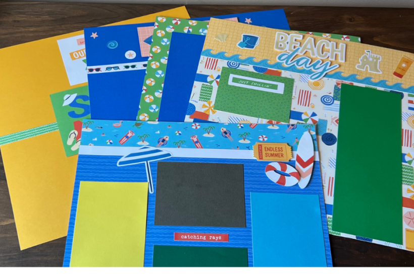 7 Fun and Exciting Summer Scrapbook Layouts For You + a Bonus Page Idea