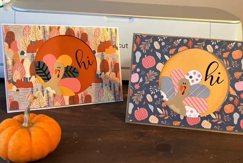 Make this Incredibly Cute Cricut Thanksgiving Card in a few Minutes