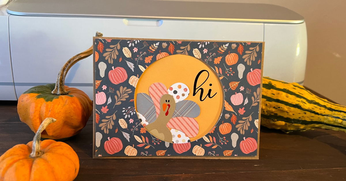 How to make an easy Thanksgiving Card